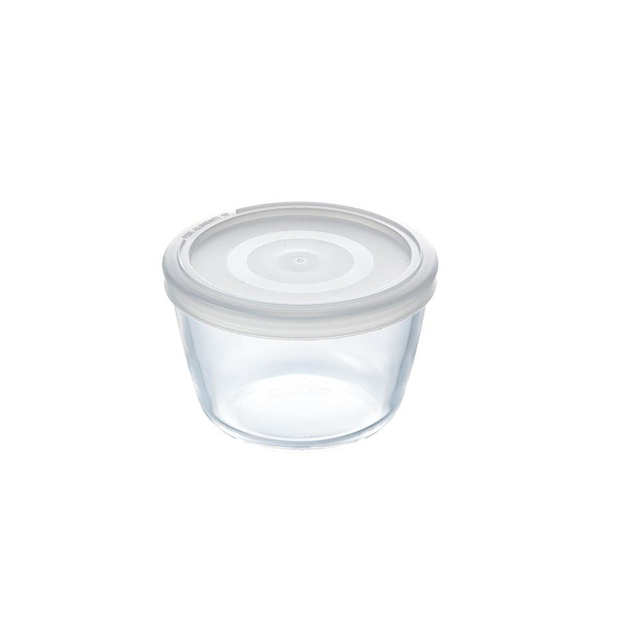 Bol cu capac, din sticla termorezistenta, 12cm/600ml, "Cook&amp;Freeze" - Pyrex - imagine 3